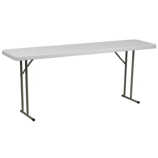 6FT Folding Training Table