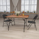 4FT Square Folding Table