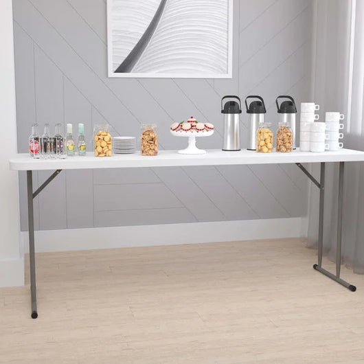 6FT Folding Training Table